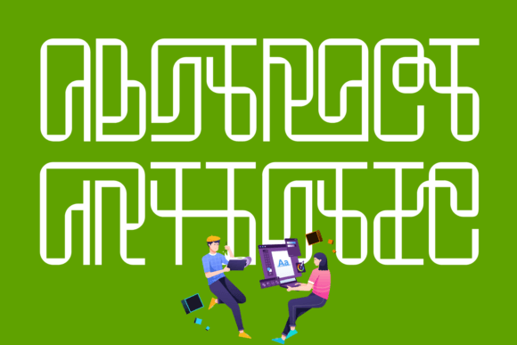 Abstract Artistic Font: A Designer’s Pick for Campaign Creativity