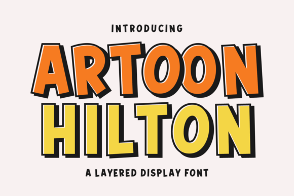Artoon Hilton Font for Business Branding