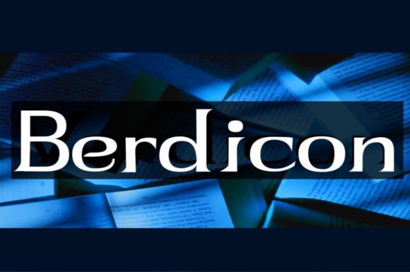 Berdicon: A Bold Display Font for Handmade Creations