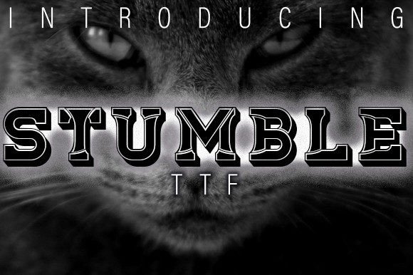 Bring Your Handmade Creations to Life with the Stumble Typeface