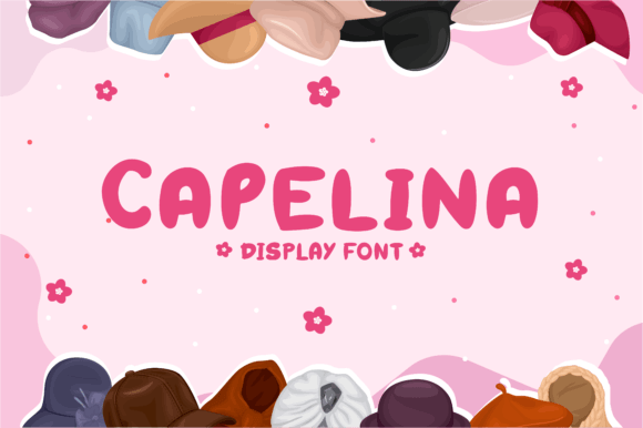 Capelina: A Playful Typeface for Creative Branding Projects