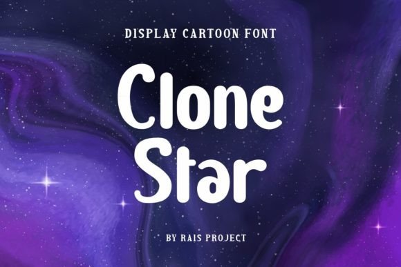 Clone Star: A Versatile Display Font for Editorial Design