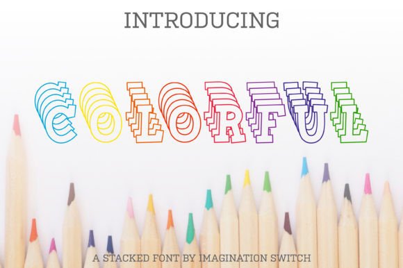 Colorful: A Display Font That Adds Depth and Personality to Digital Design