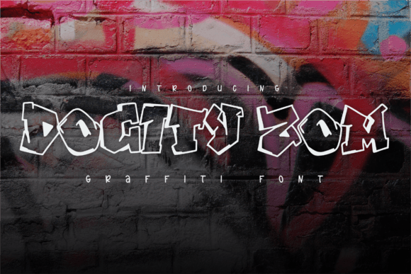 Dogity Zom: A Unique Display Font for Bold Branding