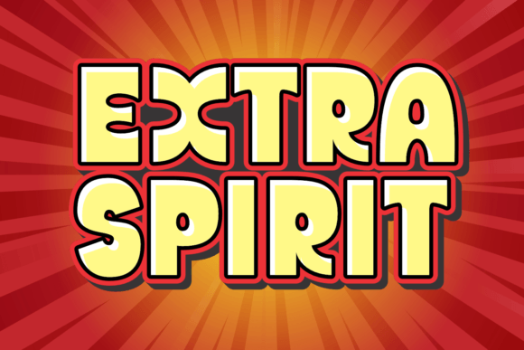 Extra Spirit: A Creative Font for Professional Branding