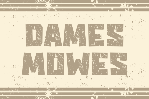 Font Choice That Speaks Volumes: Dames Mowes for Editorial Design