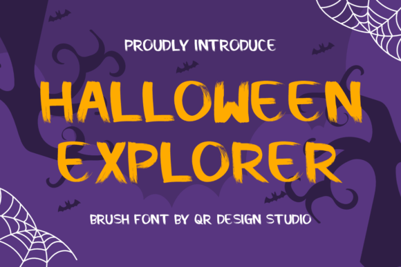 Halloween Explorer Font for Handmade Creations