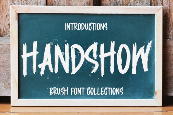 Handshow: A Playful Font for Digital Design