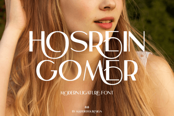 Hosrein Gomer: A Modern Ligature Font for Bold Branding