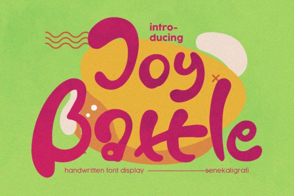 Joy Battle Font for Web Design Projects