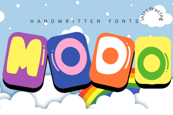 Modo: A Playful Display Font for Web Design