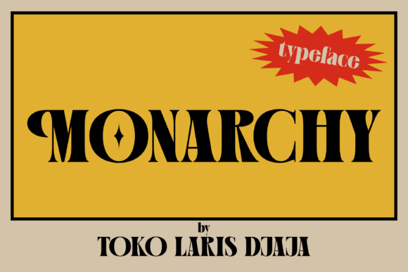 Monarchy: A Timeless Display Font for Editorial Design