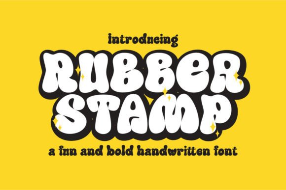 Rubber Stamp Font: A Vintage Touch for Modern Marketing