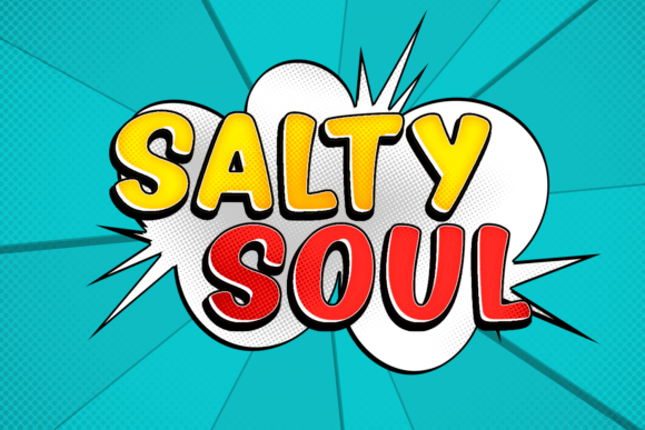 Salty Soul: A Chubby Display Font for Modern Editorial Design