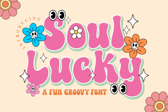 Soul Lucky Font for Editorial Design