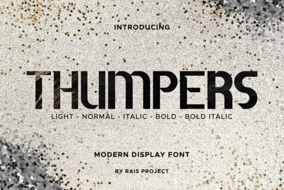 Thumpers: The Font That Makes Your Message Jump
