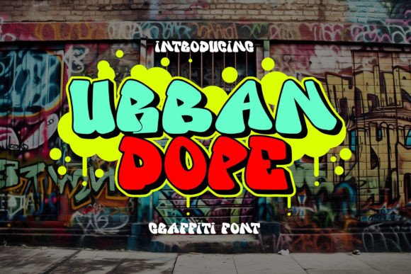 Urban Dope Font for Handmade and Commercial Projects
